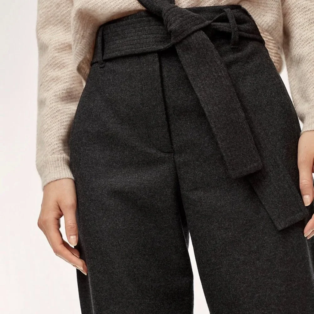 Aritzia Black Ankle Pants - Picture 3 of 9